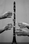clarinette tenue main
